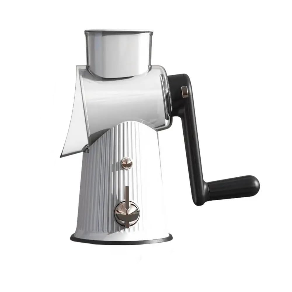 5 in 1 Rotary Cheese Grater Vegetable Slicer