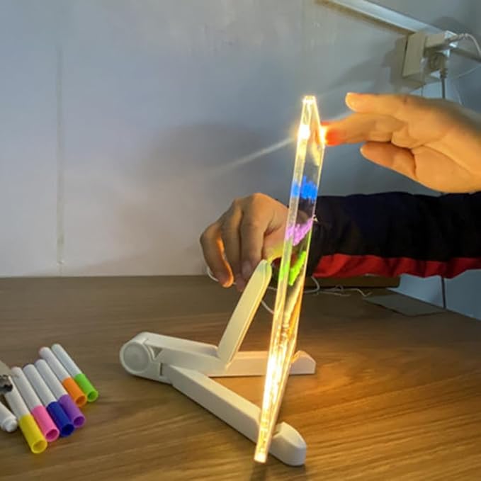 Personalized LED Erasable Acrylic Lamp for Kids