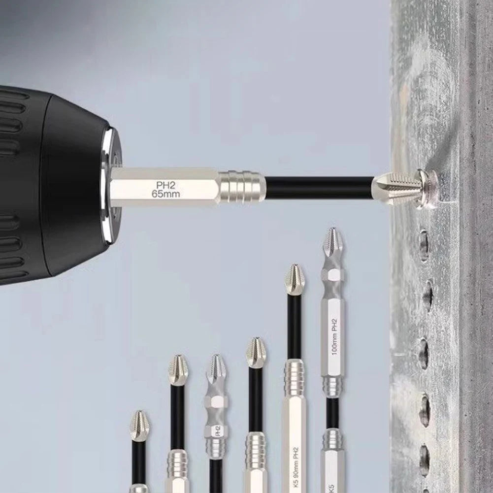6/9 Pcs High Magnetic Screwdriver Drill Bit Kit