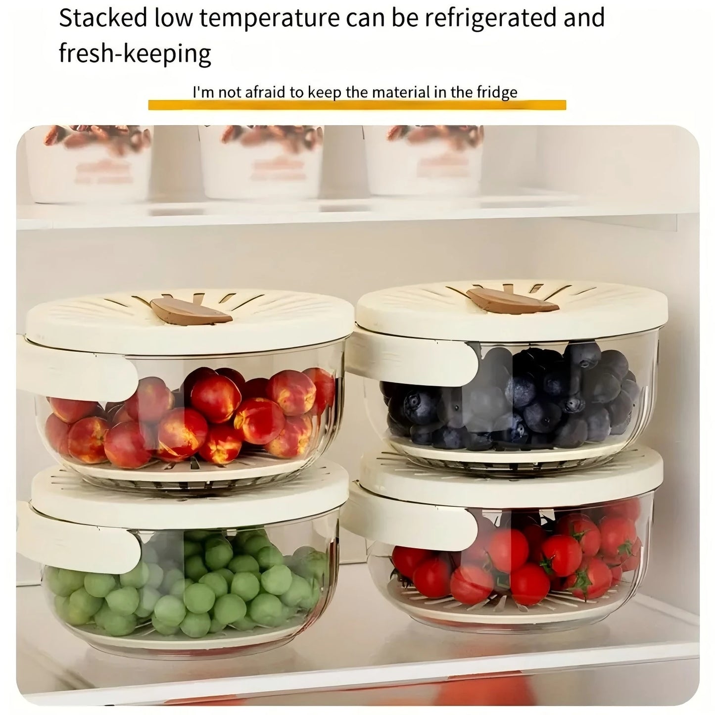 Veggie Washing Bowl with Lid