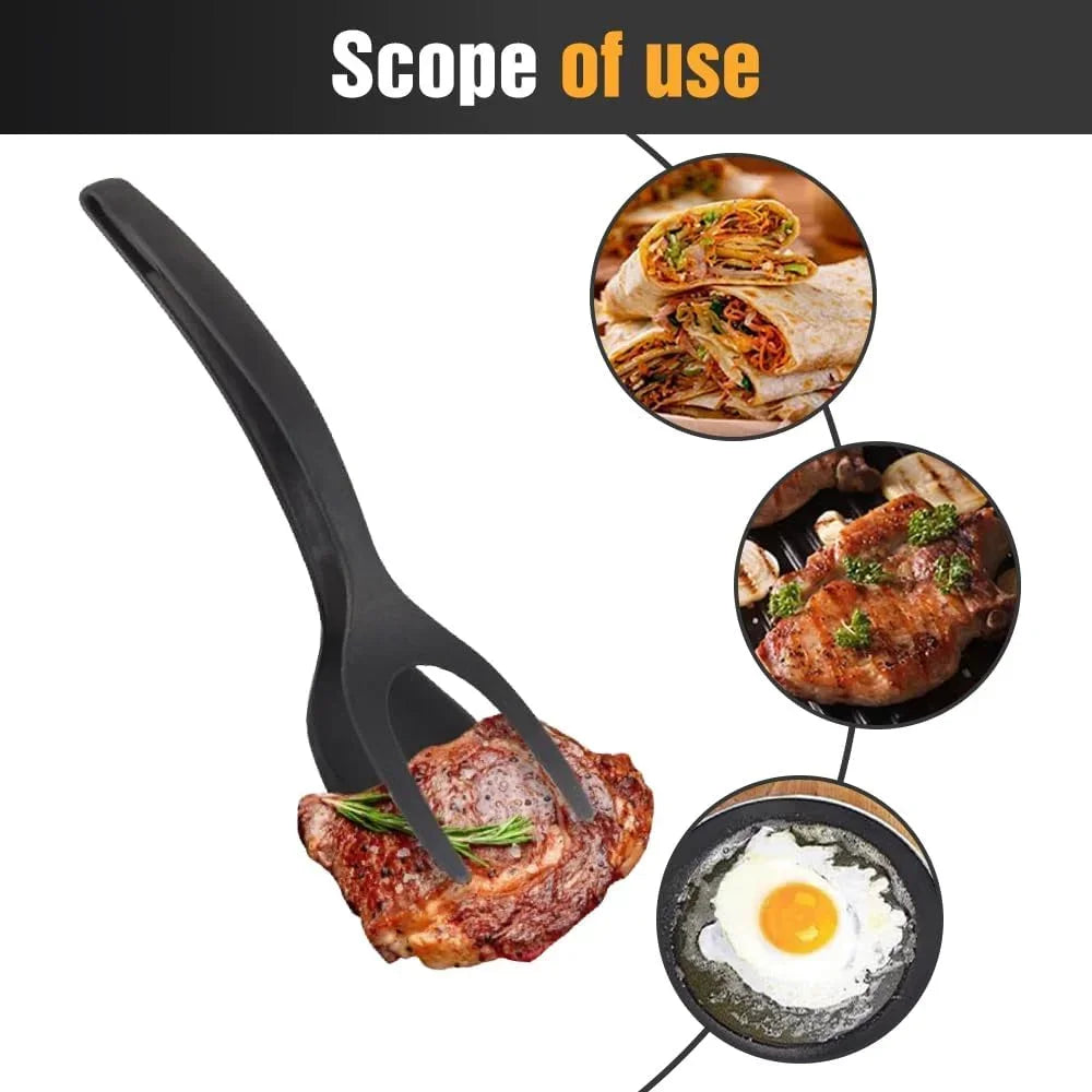 2 in 1 Grip and Flip Egg Flipper Spatula