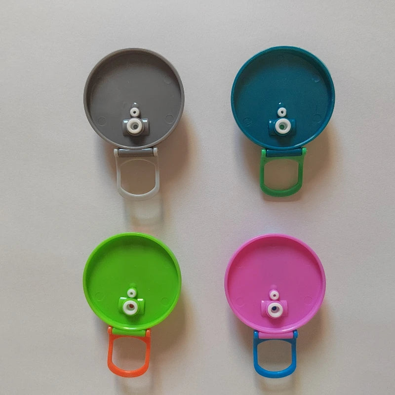 Portable Soda Can Lid and Silicone Straw