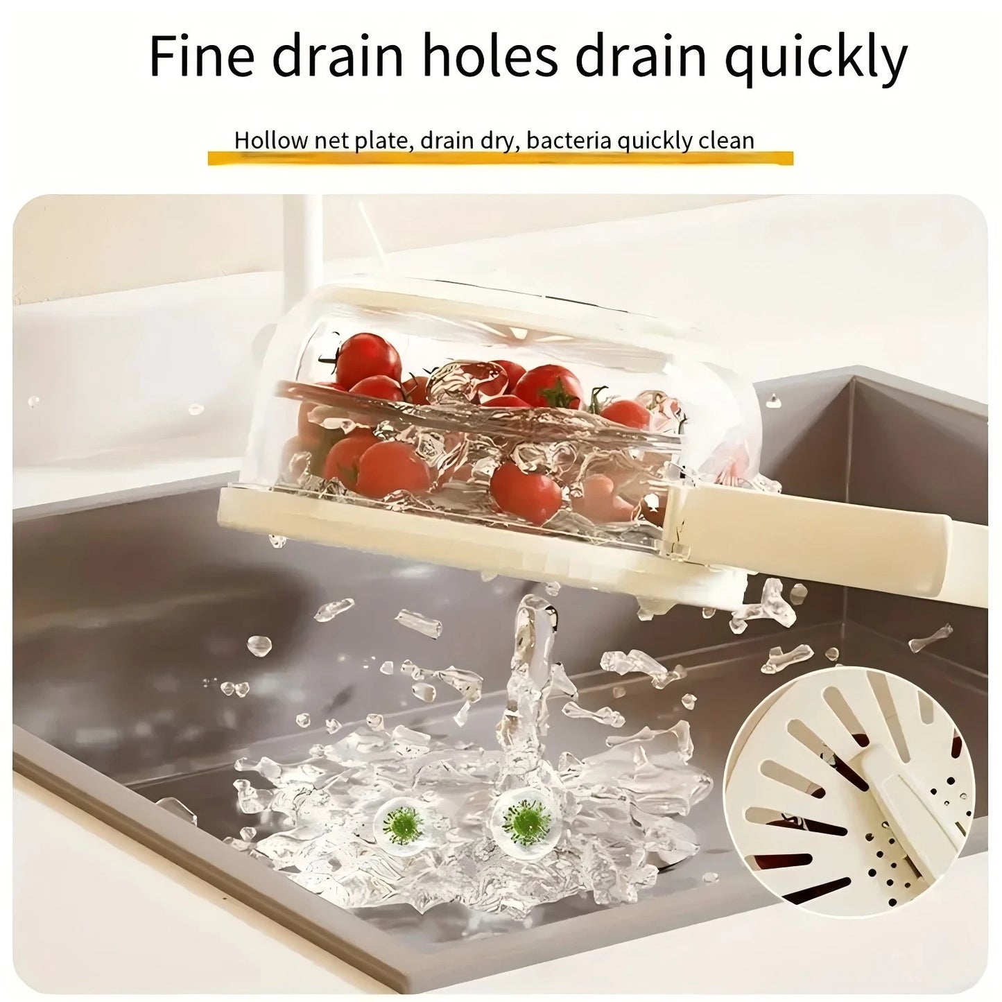 Veggie Washing Bowl with Lid