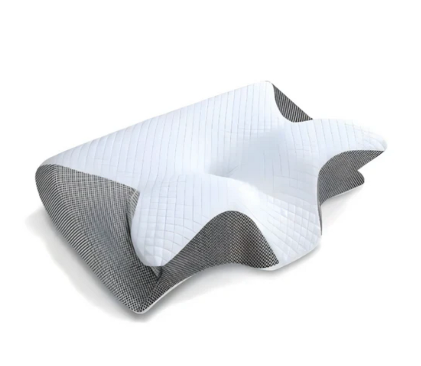 Orthopedic pillow with a memorable butterfly effect