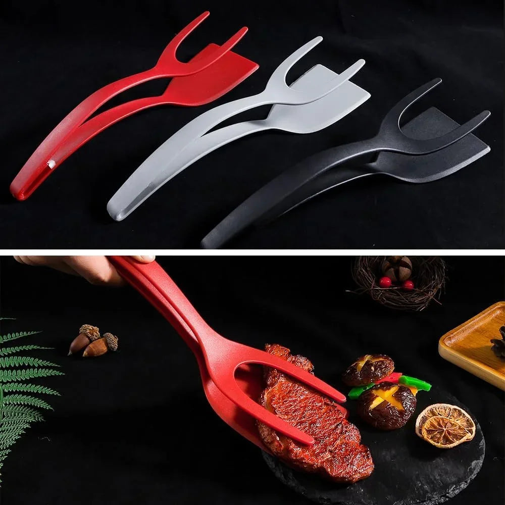 2 in 1 Grip and Flip Egg Flipper Spatula