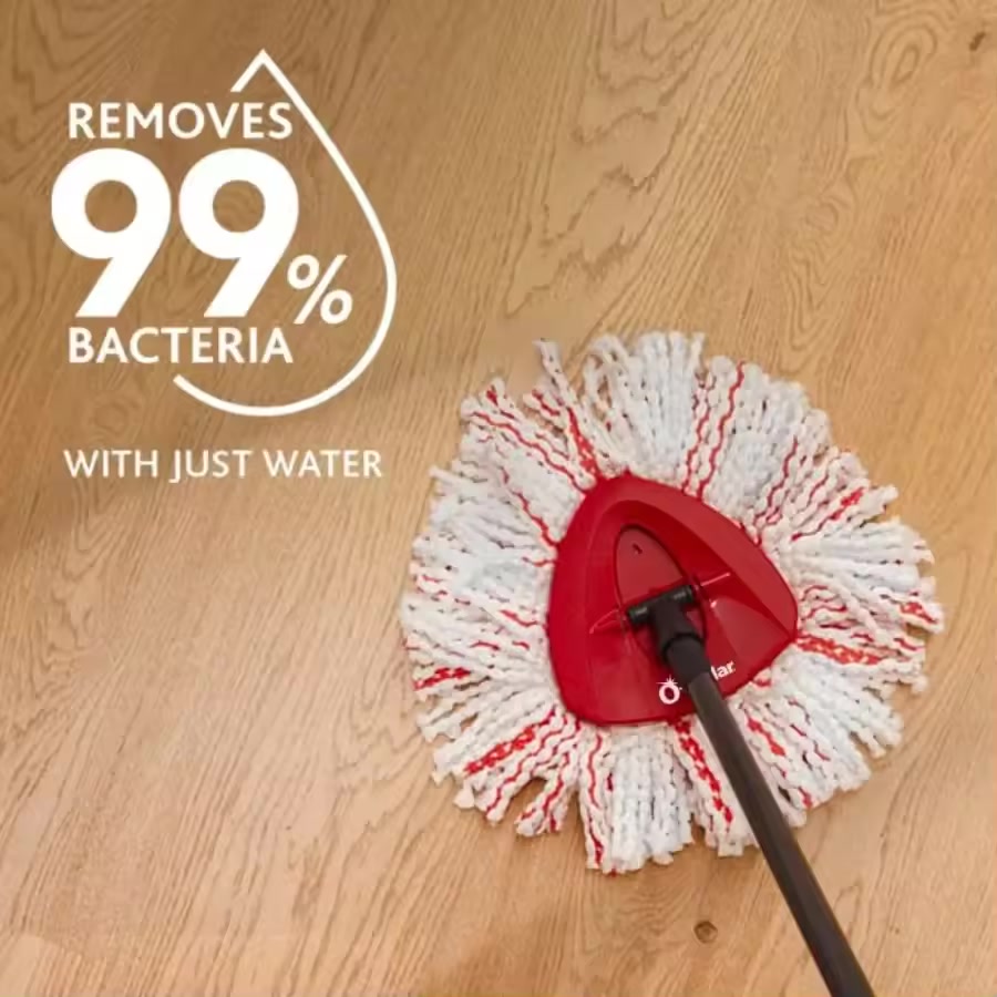 Microfiber Spin Mop Refill Head — 2-Pack, Universal Fit