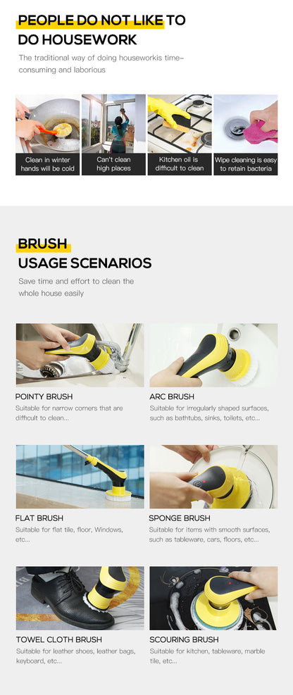 9-in-1 Electric Spin Scrubber™