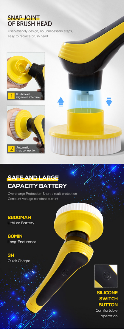 9-in-1 Electric Spin Scrubber™