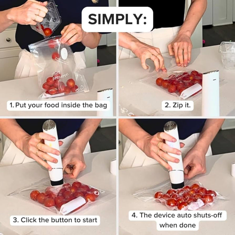 Vacuum food sealer