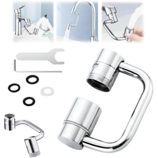 Rotatable Faucet Aerator Extension