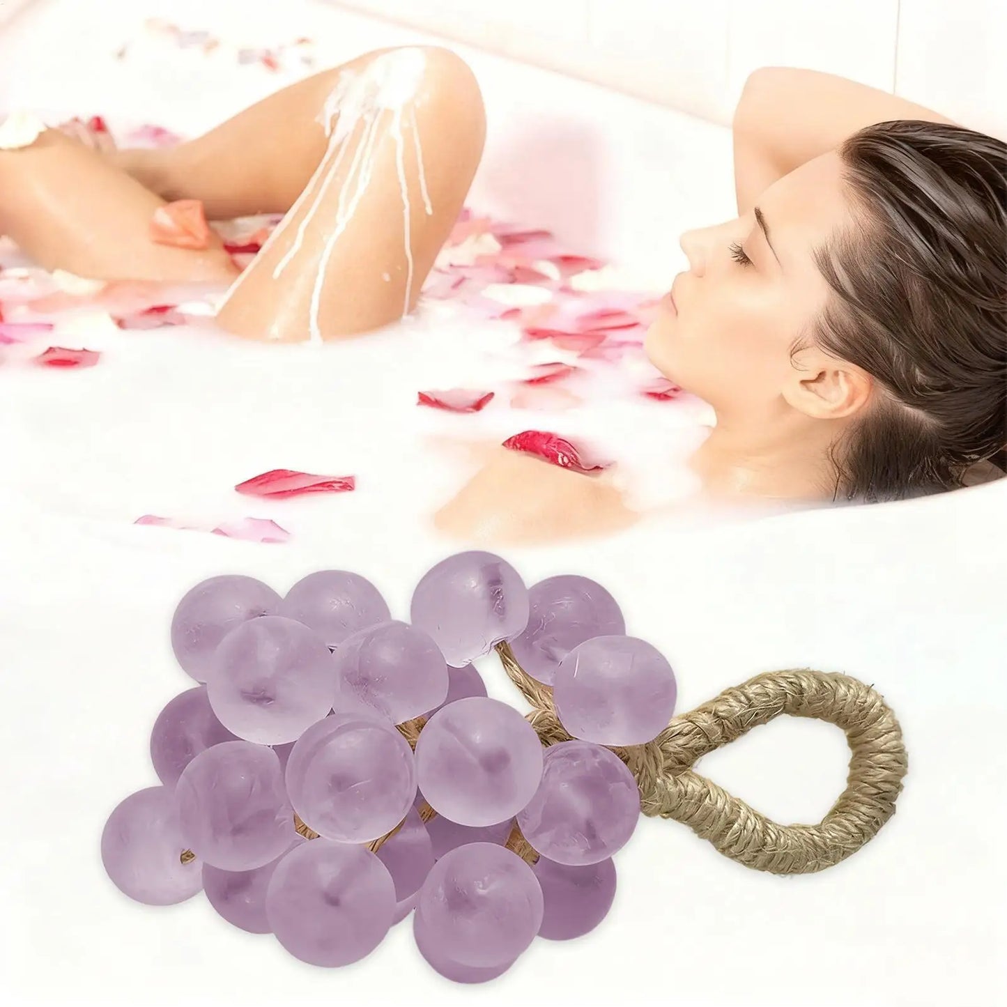 Homemade Soap Bars Grape Handwash Bar Decoration Scented Shape Soap