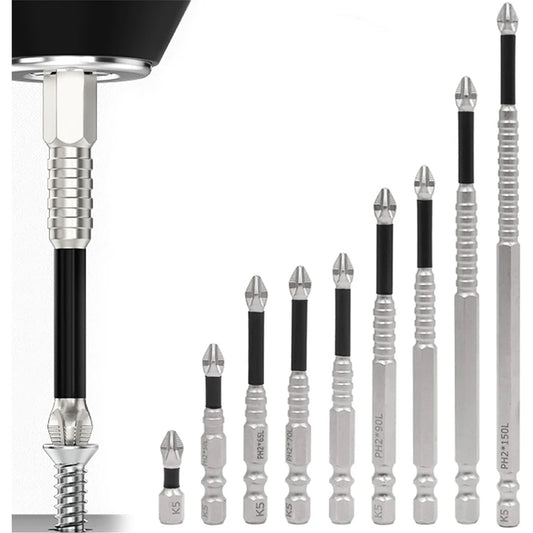 6/9 Pcs High Magnetic Screwdriver Drill Bit Kit