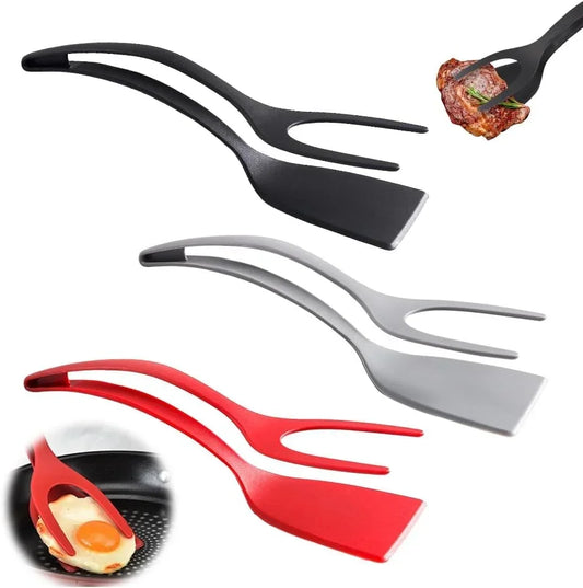 2 in 1 Grip and Flip Egg Flipper Spatula