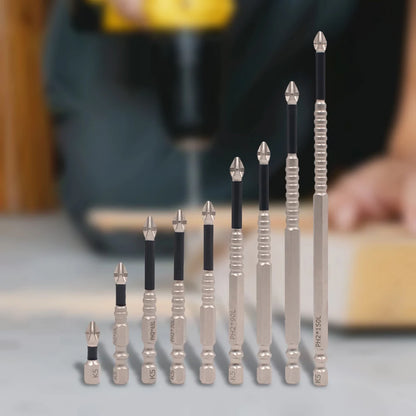 6/9 Pcs High Magnetic Screwdriver Drill Bit Kit
