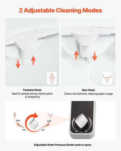AquaJet™ Ultra-Thin Bidet Attachment