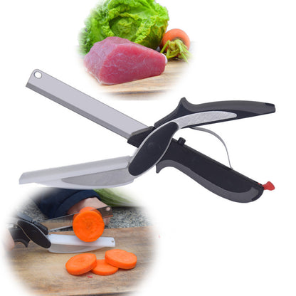 2-in-1 Kitchen Knife & Vegetable Slicer
