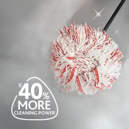 Microfiber Spin Mop Refill Head — 2-Pack, Universal Fit