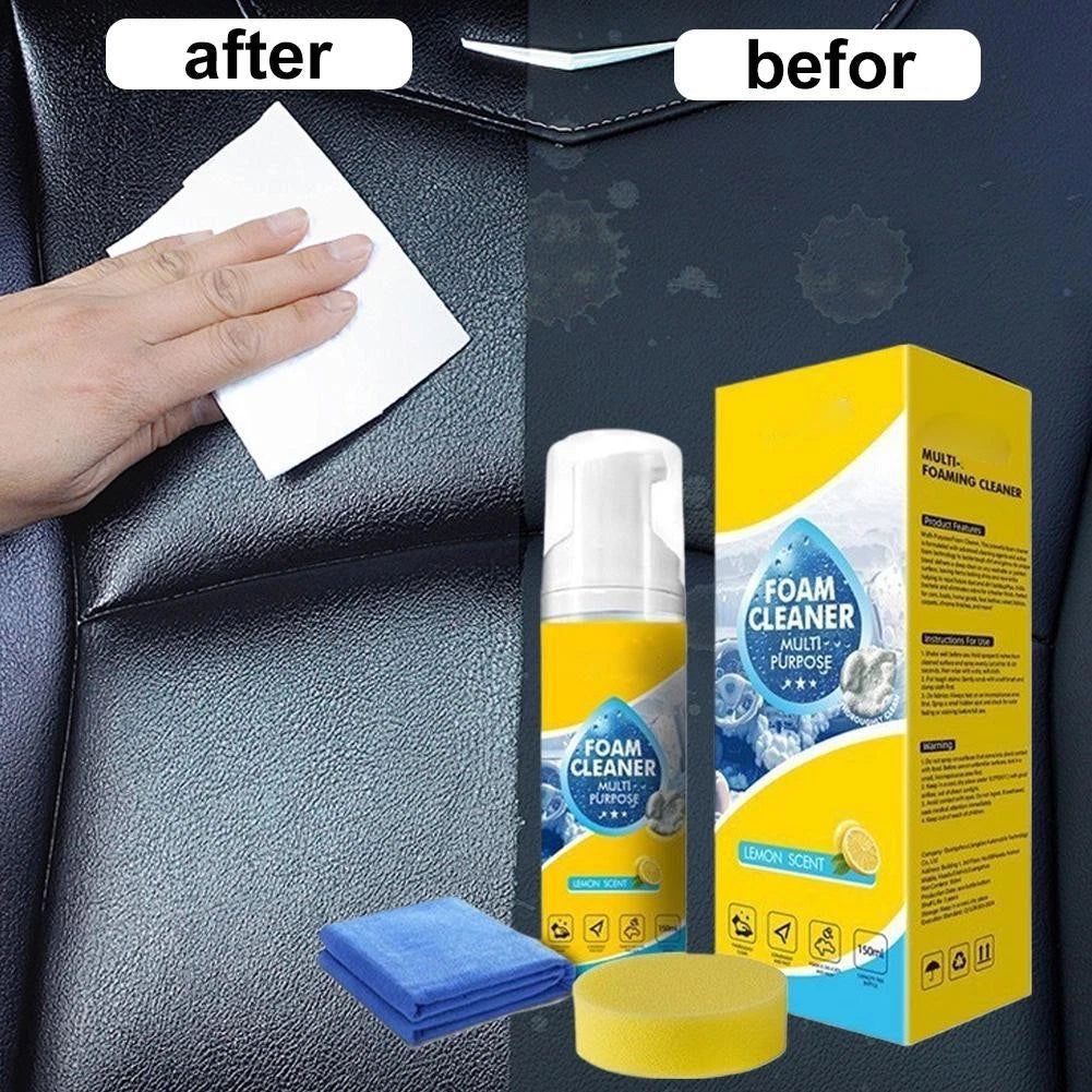 Multifunctional Foam Cleaner — 30-Second Deep Clean, No Scrubbing